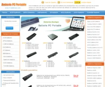 FR-Batteries.com(ACER PC Portable Batterie) Screenshot