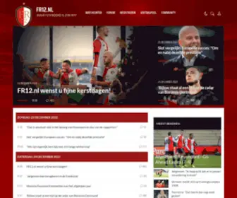 FR12.nl(Feyenoord nieuws) Screenshot