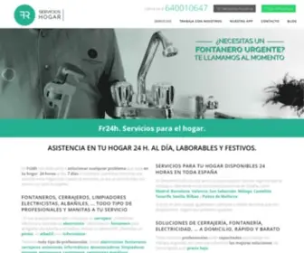 FR24H.com(Servicios para el hogar profesionales) Screenshot