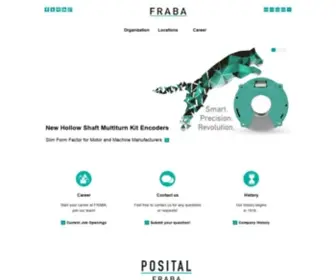 Fraba.com(FRABA manufactures products for fabrication and process automation and) Screenshot
