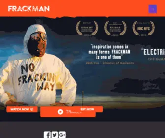 Frackmanthemovie.com(Frackman) Screenshot