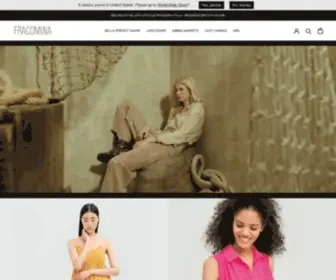 Fracomina.it(Scopri la nuova collezione di abbigliamento donna su FRACOMINA Shop Online) Screenshot