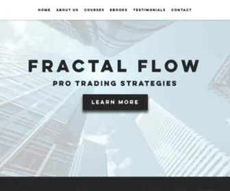 Fractalflowpro.com(Fractal Flow's mission) Screenshot