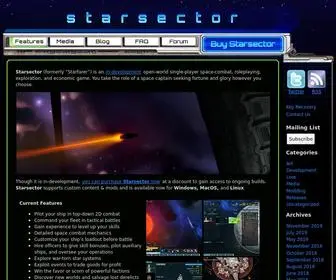 Fractalsoftworks.com(Starsector) Screenshot