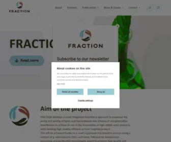 Fraction-Project.eu(FRACTION outstanding performance of GVL) Screenshot