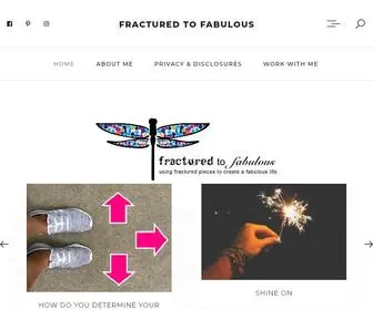 Fracturedtofabulous.com(Fractured to Fabulous) Screenshot