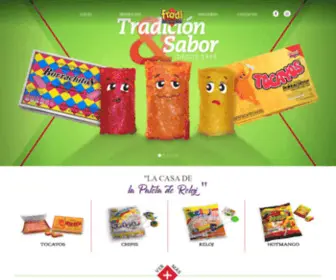 Fradi.com.mx(Dulces Fradi) Screenshot