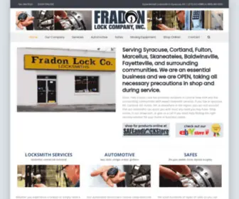 Fradonlock.com(Fradon Lock) Screenshot