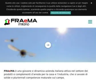 Fraemamilano.it(Fabbrica zanzariere e veneziane) Screenshot