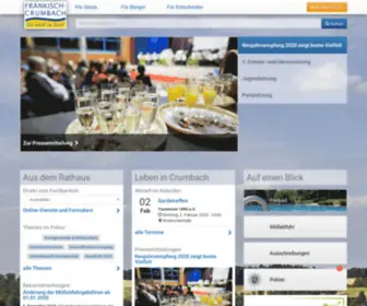 Fraenkisch-Crumbach.de(Fränkisch) Screenshot