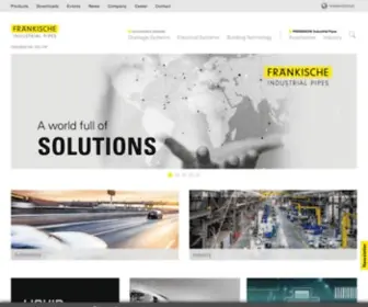 Fraenkische-IP.com(FRÄNKISCHE Industrial Pipes ) Screenshot