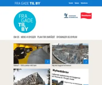 Fragadetilby.dk(Fra Gade til By) Screenshot