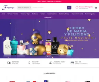 Fraganzza.cl(Perfumería y Belleza) Screenshot