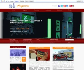 Fragaservi.com(Cyrasa Seguridad) Screenshot
