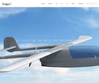 Fragax.com(Reliable and Productive UAVs) Screenshot