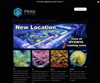Fraggarage.ca(Coral Frags) Screenshot