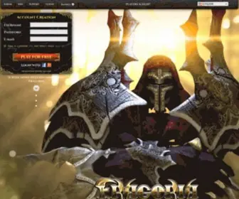 Fragoria.com(Free Epic Fantasy Browser MMORPG Fragoria) Screenshot