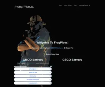 Fragplays.com(FragPlays Gaming Community. Here you will find our Game Servers) Screenshot