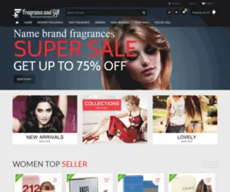 Fragranceandgift.com(Fragrance and gift) Screenshot