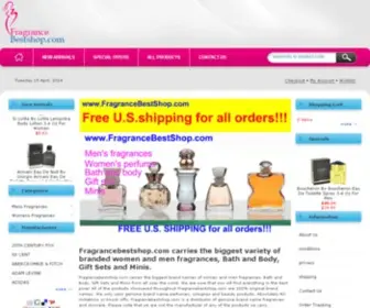 Fragrancebestshop.com(Carries the biggest brands fragrances) Screenshot