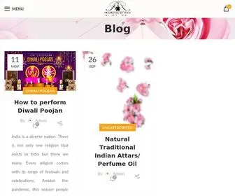 Fragranceofindia.com(Fragrance of India) Screenshot