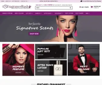 Fragrancerush.com(Fragrance Outlet & Cologne Store) Screenshot