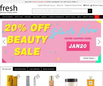 Fragrancesandcosmetics.com.au(Fresh Beauty Co) Screenshot