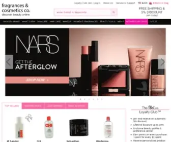 Fragrancesandcosmeticsco.com(Cheap fragrances & cosmetics online) Screenshot