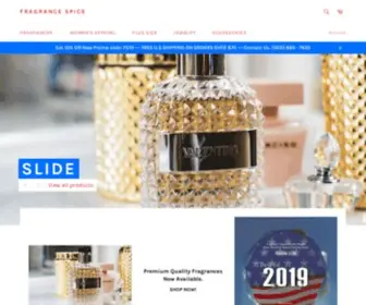 Fragrancespice.com(Fragrance Spice) Screenshot