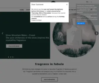 Fragransinfabula.com(Fragrans in fabula) Screenshot