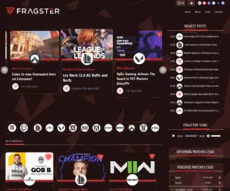 Fragster.com(Your Esport Magazine) Screenshot