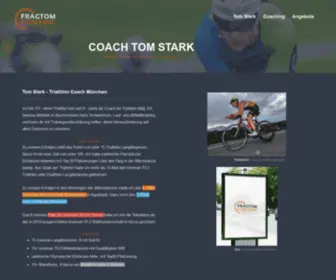 Fragtom.de(Das Triathlon Blogmagazin by) Screenshot