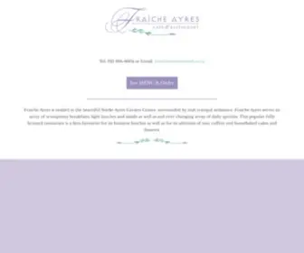 Fraicheayres.co.za(Fraiche Ayres) Screenshot