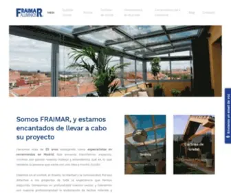 Fraimar.es(Fraimar Aluminios S.L) Screenshot