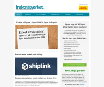 Fraktnatverket.se(Fraktnatverket) Screenshot