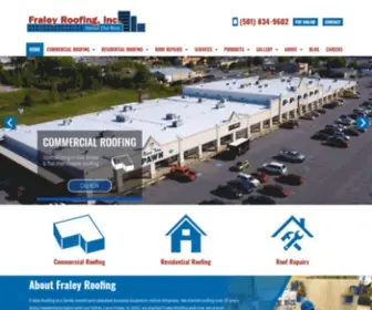 Fraleyroofing.com(Fraley Roofing) Screenshot