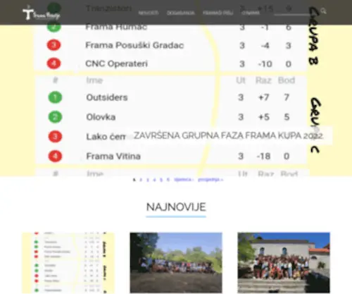 Frama-Posusje.com(Franjevačka mladež) Screenshot
