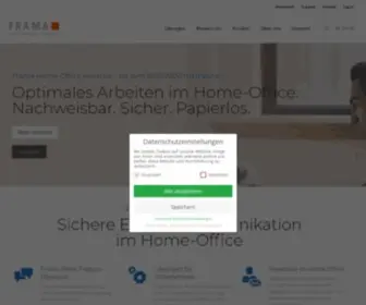 Frama-Rmail.com(E-Mail Verschlüsselung & DSGVO Compliance) Screenshot
