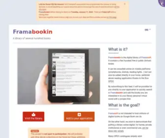Framabookin.org(Framasoft) Screenshot