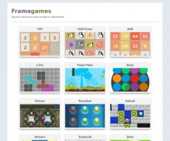 Framagames.org(Hjeux) Screenshot