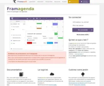 Framagenda.org(Framagenda) Screenshot