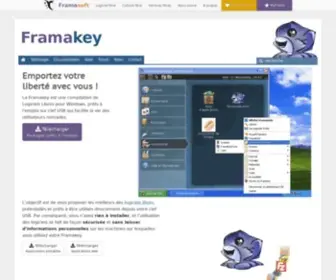 Framakey.org(Emportez votre liberté avec vous) Screenshot