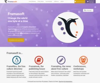 Framasoft.org(Logiciels) Screenshot