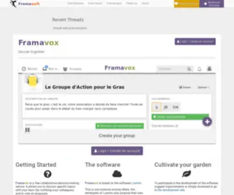 Framavox.org(Loomio) Screenshot