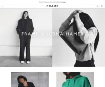Frame-Denim.com(Shop Denim & Clothing) Screenshot
