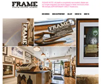 Frame-Sanfrancisco.com(Custom Picture Framing) Screenshot