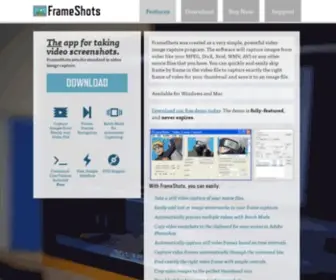 Frame-Shots.com(FrameShots Video Image Capture) Screenshot