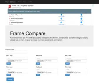 Framecompare.com(Quickly compare up to 6 images) Screenshot