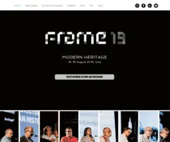 Frameconclave.com(FRAME CONFERENCE) Screenshot