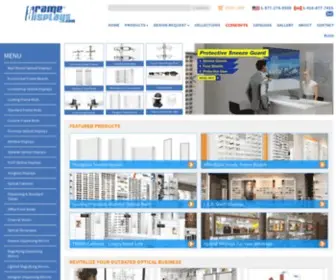 Framedisplays.com(Optical Displays) Screenshot